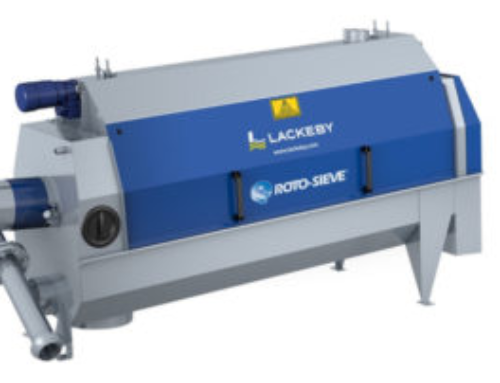 Tamiz Rotativo Roto-Sieve Lackeby, soluciones para la separación de sólidos en la industria del reciclaje plástico